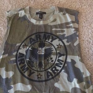 F21 Army muscle tank - camo